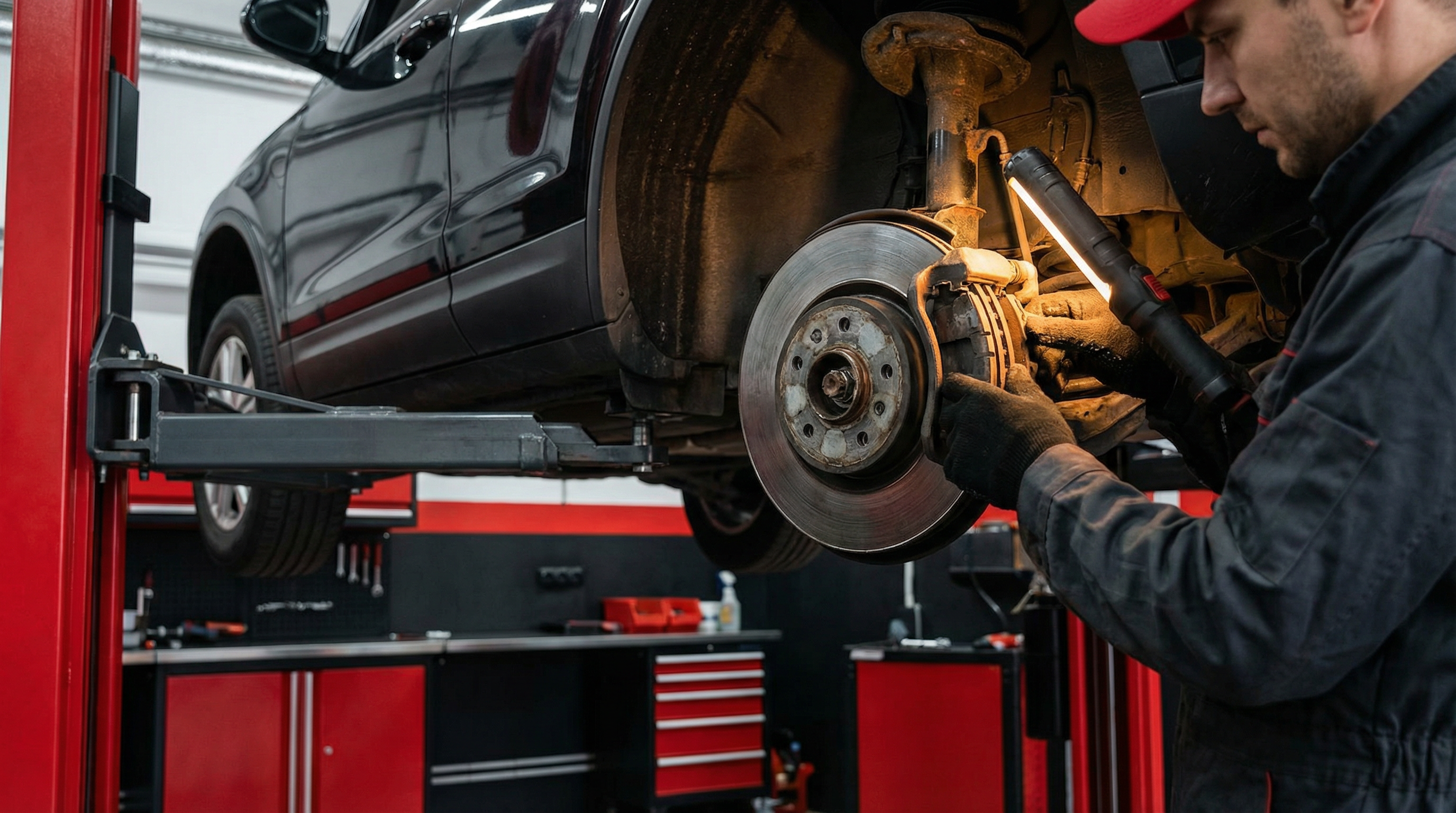 Professional brake service